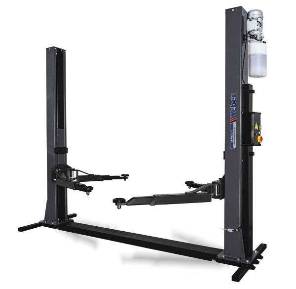 2 Säulen Hebebühne Weber Expert Serie Autolift 4.0G mit Grundrahmen
